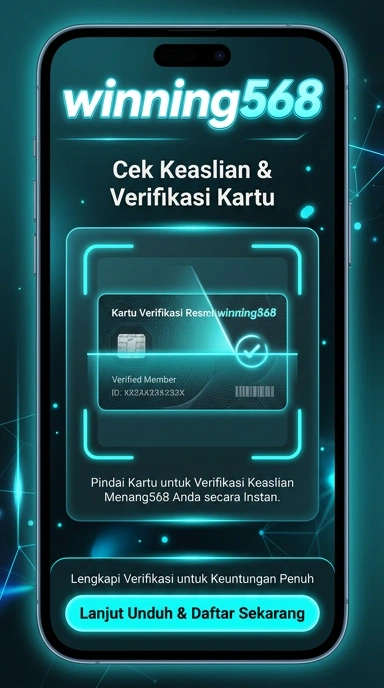 Tampilan kanal resmi winning568