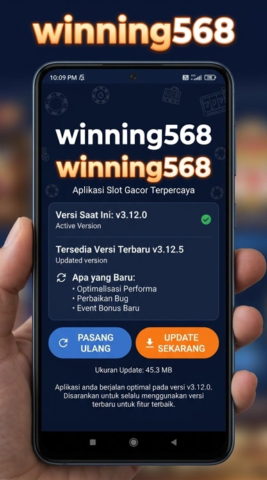 Tampilan riwayat versi winning568
